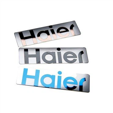 3D ایمباسڈ میٹل اسٹیکرز۔