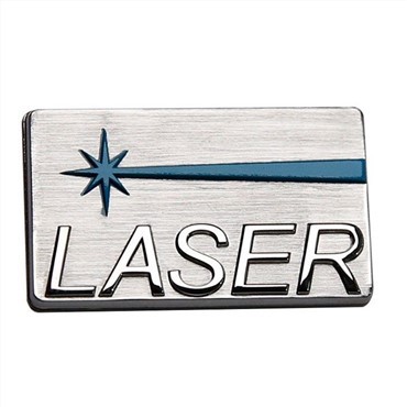 الیکٹروفارمنگ نام پلیٹ لیبل الیکٹروپلیٹنگ 3D میٹل لوگو اسٹیکر